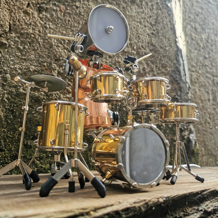 Steampunk Robot Home Decoration Robot Band Drummer Michael