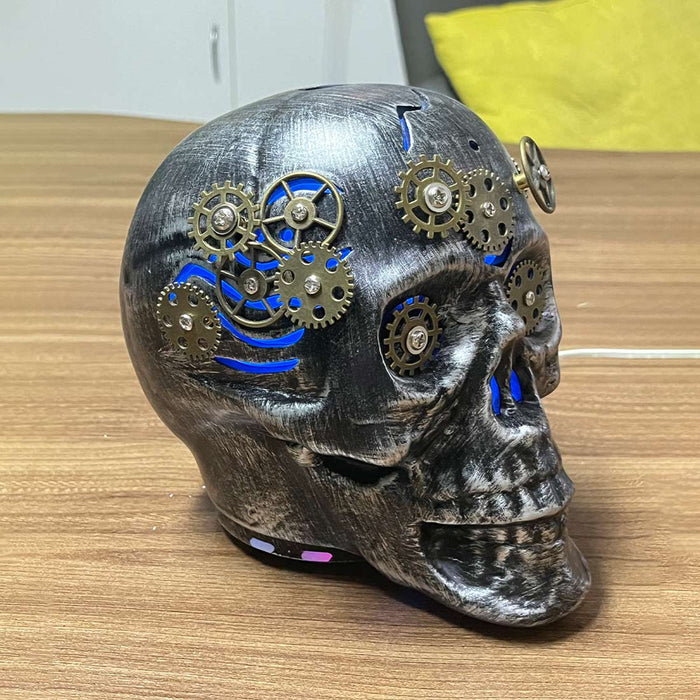 Steampunk Spooky Skull Essential Oil Diffuser for Home