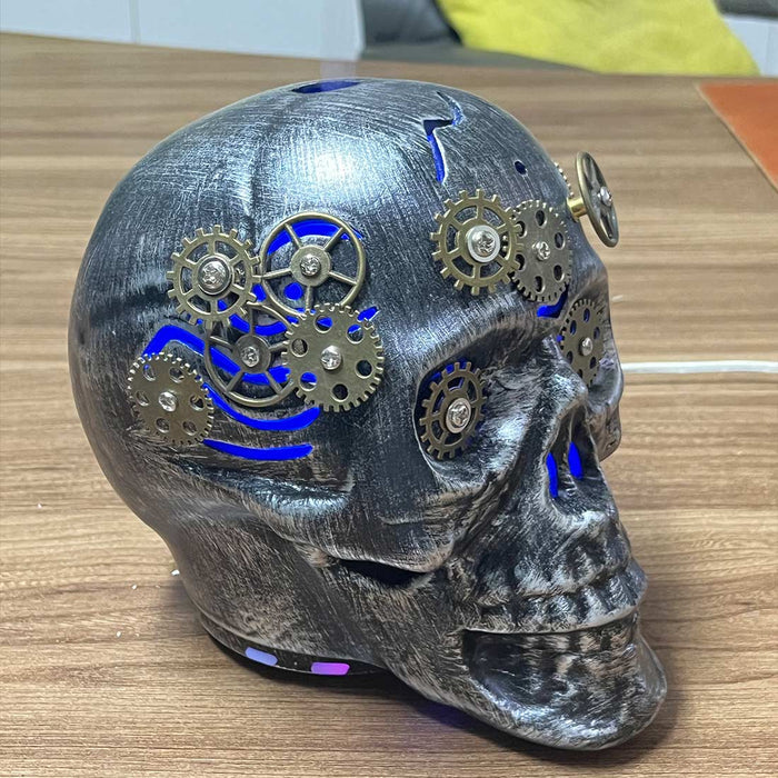 Steampunk Spooky Skull Essential Oil Diffuser for Home
