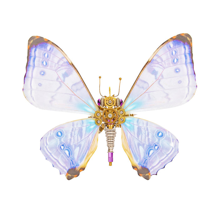 Steampunk Stunning Morpho Sulkowskyi Butterfly 3D DIY Metal Puzzle