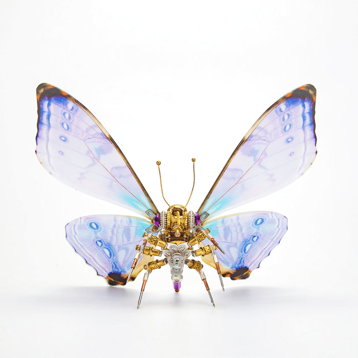 Steampunk Stunning Morpho Sulkowskyi Butterfly 3D DIY Metal Puzzle