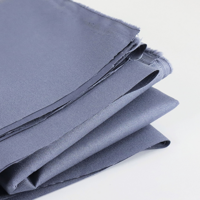 This WPC-Lite is in a muted blue-grey color. This photo shows the fabric folded.