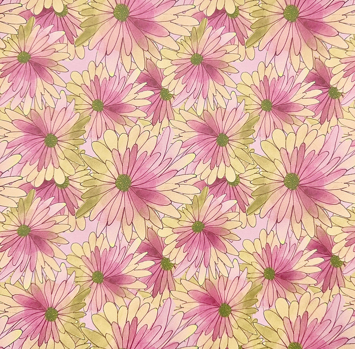 Sunrise Daisy | 18" Luxe Vinyl Roll - Mid-Weight