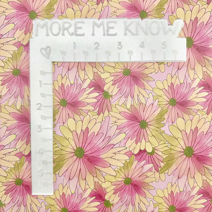 Sunrise Daisy | 18" Luxe Vinyl Roll - Mid-Weight