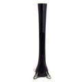 Tall Eiffel Tower Glass Vase Centerpiece, 12-Inch, 24-Count, Black
