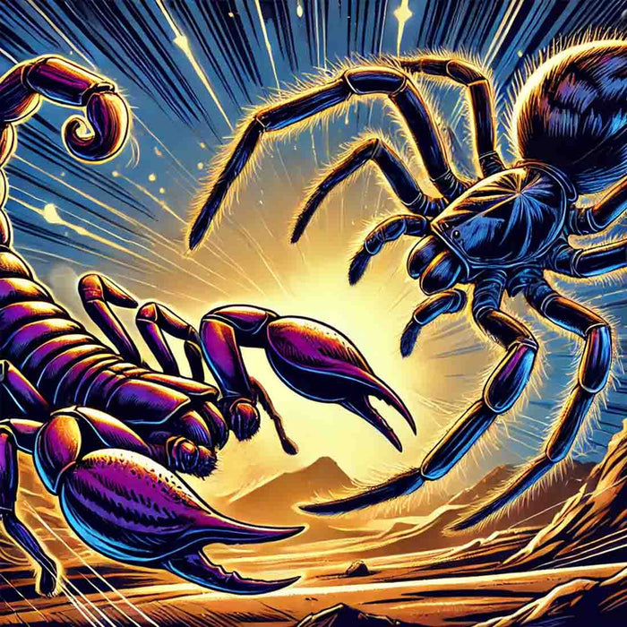 Tarantula vs Scorpion Who Would Win 3D Metal Puzzle Sets