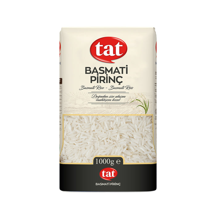 Discover the premium taste of Tat Basmati Rice, a long-grain rice variety known for its delicate aroma and fluffy texture.