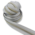 Taupe | #5 Light Gold Zipper by the Yard - 5 Yard Singles