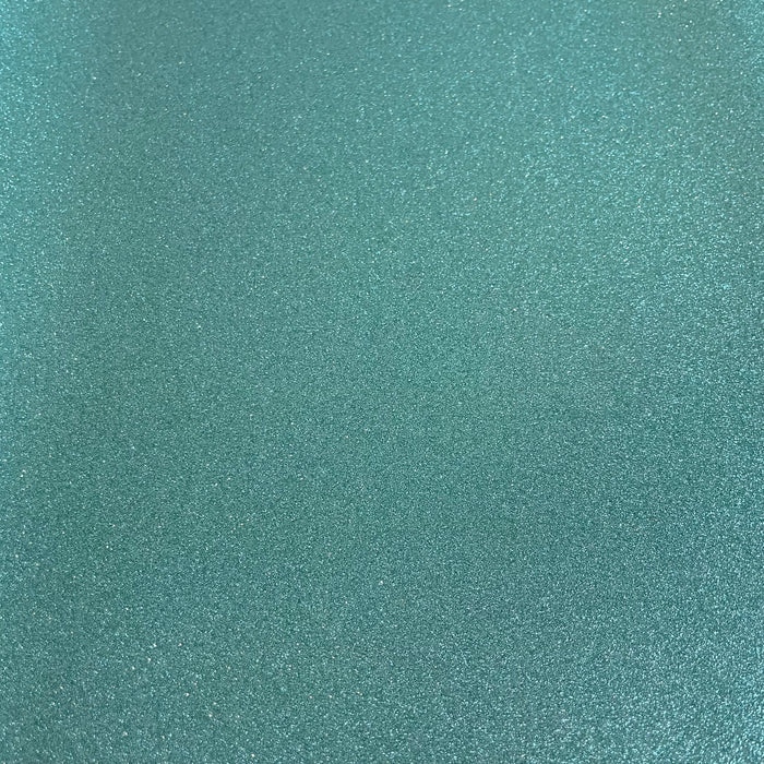 Teal Tinsel | 18" Ace Glitter Vinyl Roll