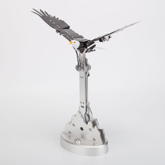TECHING Bald Eagle Automaton KITS Model Building Kit DIY Mechanical 3D Metal Puzzles