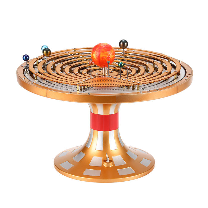 Teching DIY Your 8 Planets Solar System Orrery Planetarium Build with Motor