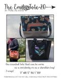 The Emily Tote Bag 2.0 - PDF Download ONLY Sewing Pattern