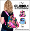 The Guardian Anti-theft Backpack by Linds Handmade Designs | Hardware Kit