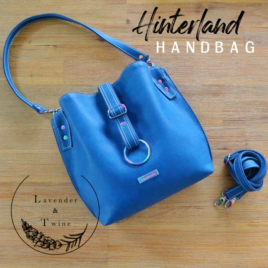 The Hinterland Handbag by Lavender & Twine | Hardware Kit