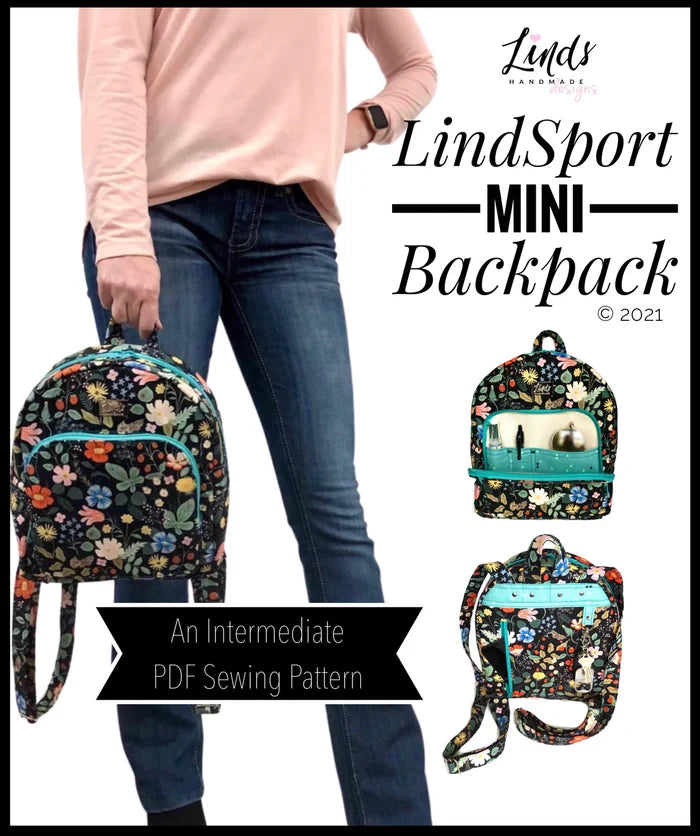The LindSport Mini Backpack by Linds Handmade Designs | Hardware Kit