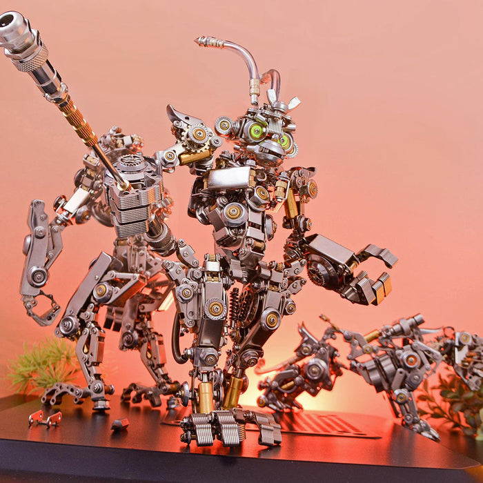 The Monkey King Wukong Metal Transforming Mech Model Kit