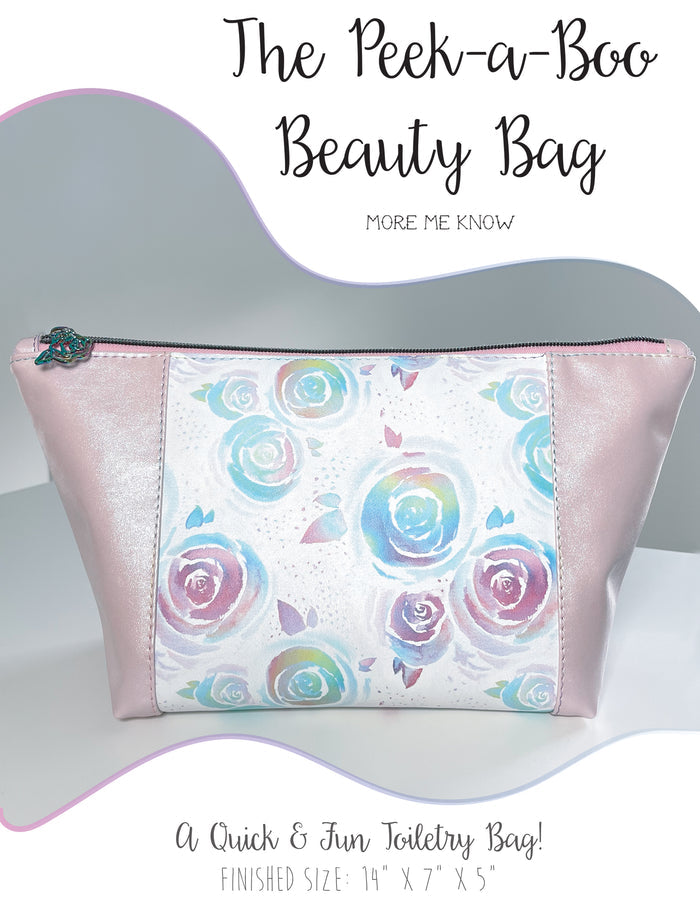 The Peek-A-Boo Beauty Bag - Paper Sewing Pattern