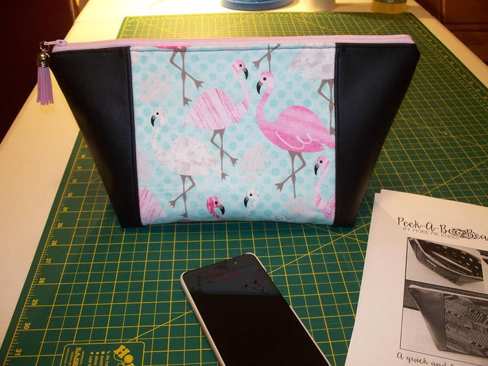 The Peek-A-Boo Beauty Bag - Paper Sewing Pattern