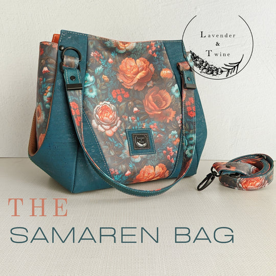 The Samaren Shoulder Bag by Lavender & Twine | Hardware Kit