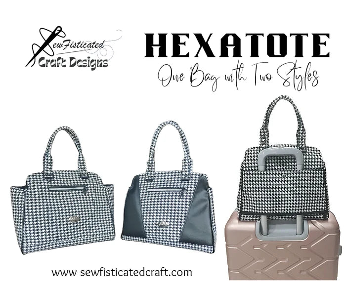 The Sewfisticated HexaTote by Sewfisticated Craft Designs | Hardware Kit