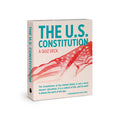 Quiz deck packaging titled 'The U.S. Constitution' with an American flag design on a white background.