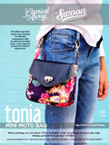 Tonia Mini Moto Bag by Swoon Sewing Patterns | Hardware Kit