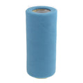 Tulle Spool Roll Fabric Net, 6-Inch, 25 Yards, Antique Blue