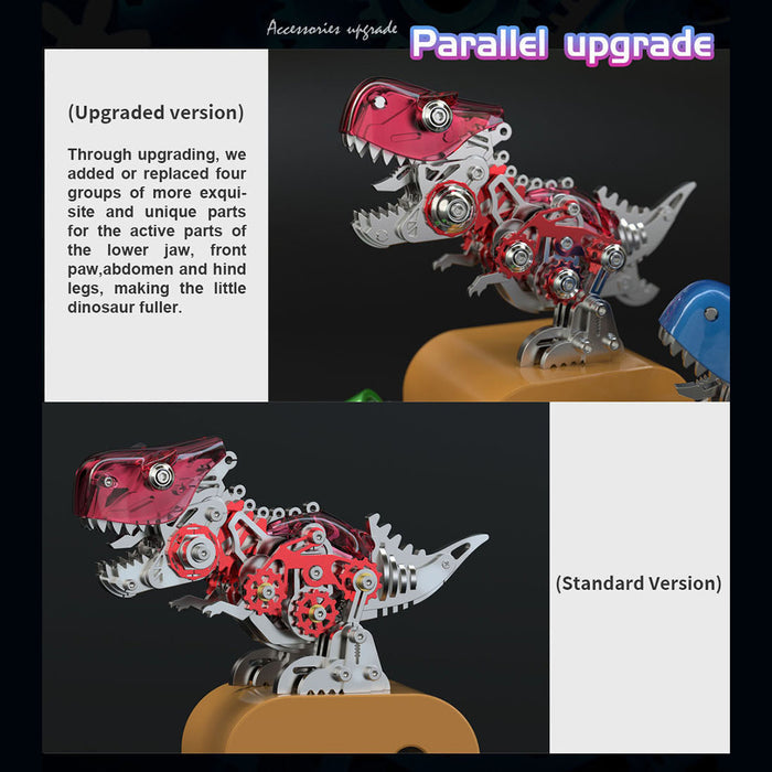 Tyrannosaurus Dinosaur 3D Metal Puzzle DIY Assembly Model Building Kits for Kids