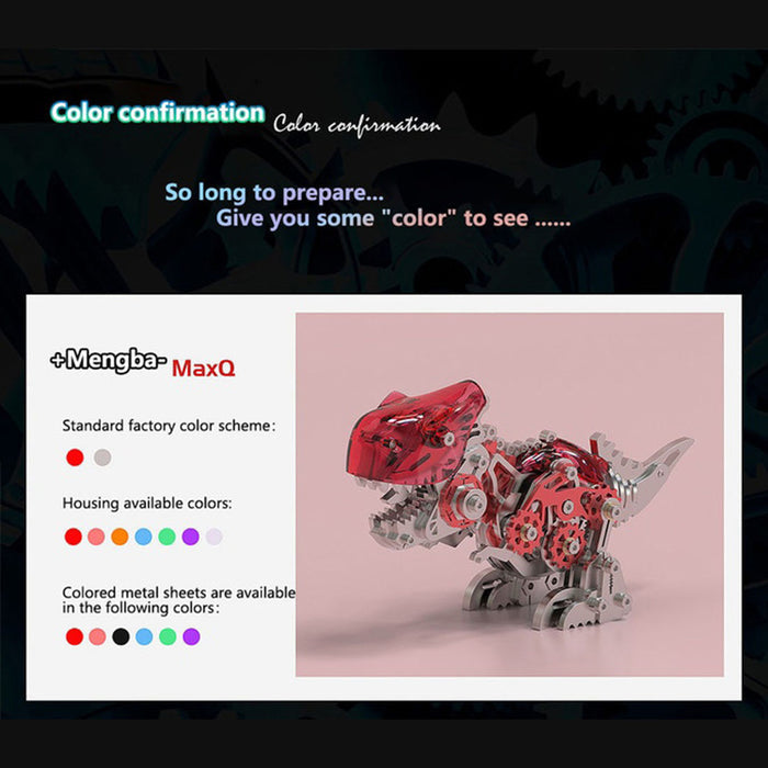 Tyrannosaurus Dinosaur 3D Metal Puzzle DIY Assembly Model Building Kits for Kids