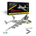 Ukrainian Dream Official Cargo Aircraft Model DIY 3D Metal Puzzle