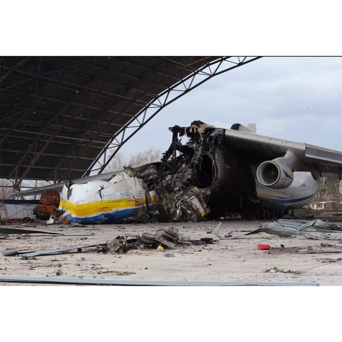 Ukrainian Dream Official Cargo Aircraft Model DIY 3D Metal Puzzle