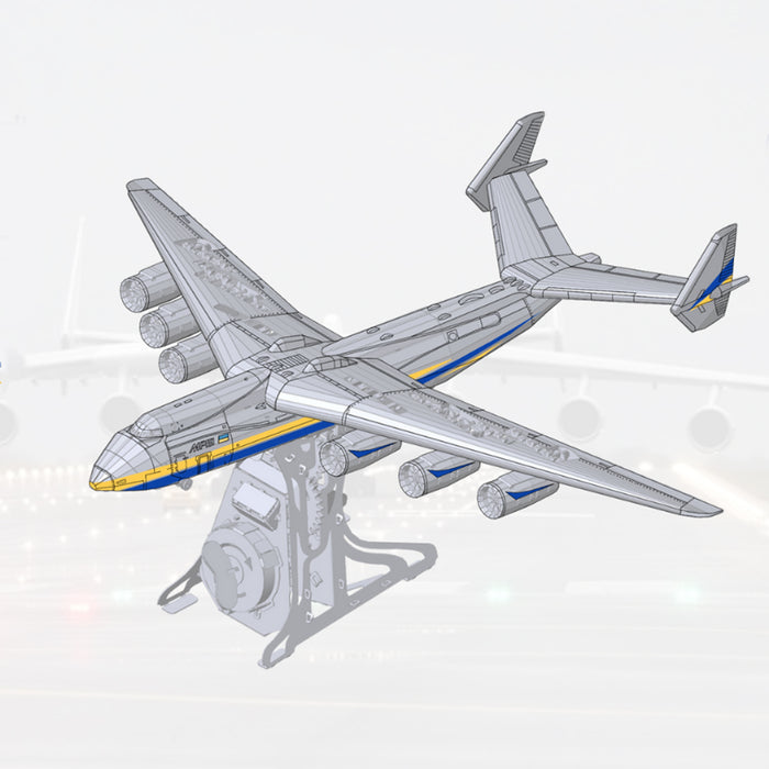 Ukrainian Dream Official Cargo Aircraft Model DIY 3D Metal Puzzle