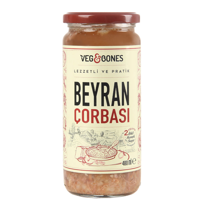 Veg &amp; Bones Beyran Soup brings the bold, traditional flavors of Gaziantep cuisine to your table.