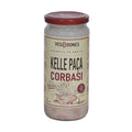 Veg & Bones Kelle Paca Soup is a traditional Turkish specialty made with rich bone broth, tender cuts of beef head meat, tongue, and trotters.
