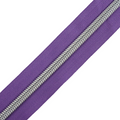 Violet Indigo | #5 Nickel Zipper by the Yard - 3 Yard Singles