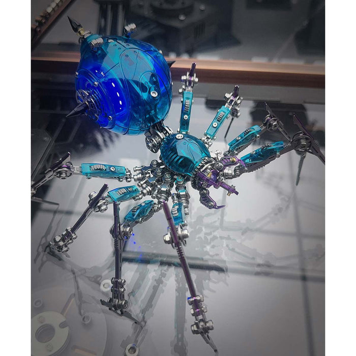 Voidgleam — The Phantom-Tech War Spider, Glowing & Weaponized Metal Model Kits