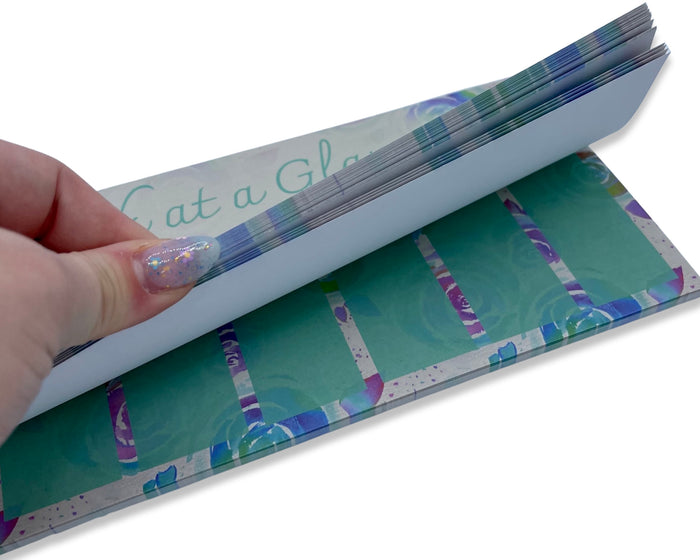 Week at a Glance Watercolor Roses | Weekly Planner