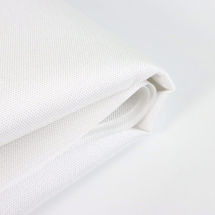 This WPC-Lite solid is in white. This photo shows the fabric folded.