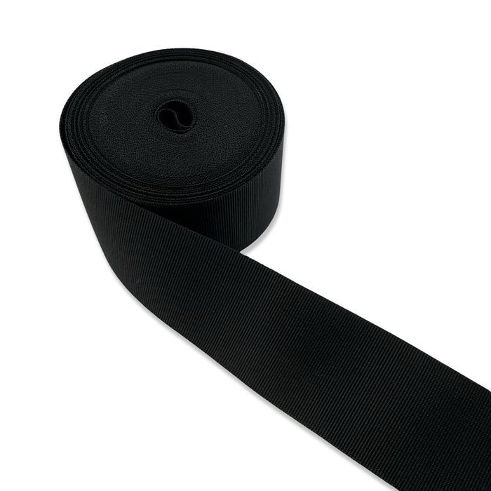 Wide - Black | Bag Binding - 10 Yard Cut