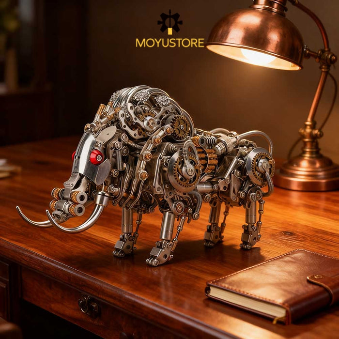 Wild Boar with Iron Tusk 3D Metal Model Kit for Adults Difficult Puzzle  (1100PCS)