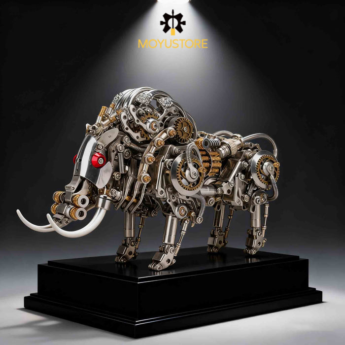 Wild Boar with Iron Tusk 3D Metal Model Kit for Adults Difficult Puzzle  (1100PCS)