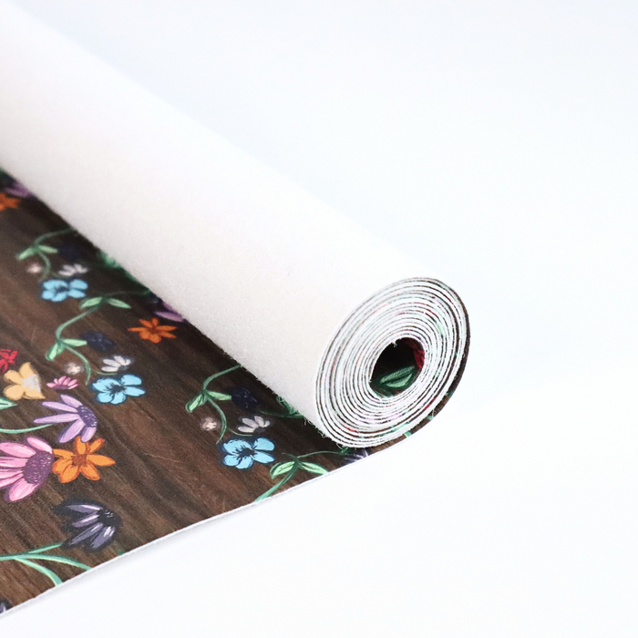 Wooden Eras Piano | 18" Luxe Vinyl Roll - Mid-Weight