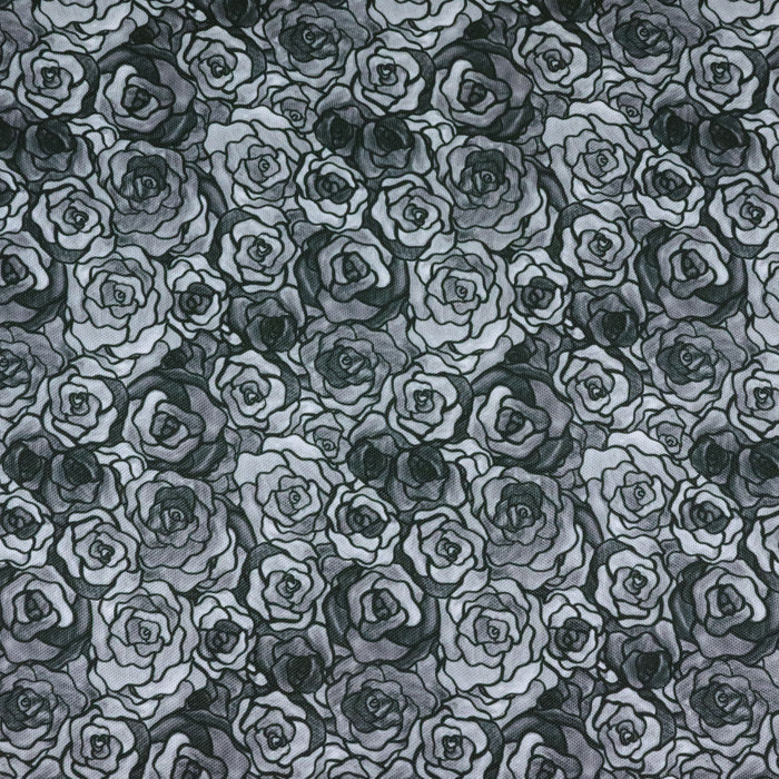 WPC Grayscale Roses | 1 Yard Cut