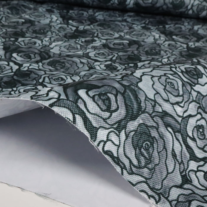 WPC Grayscale Roses | 1 Yard Cut