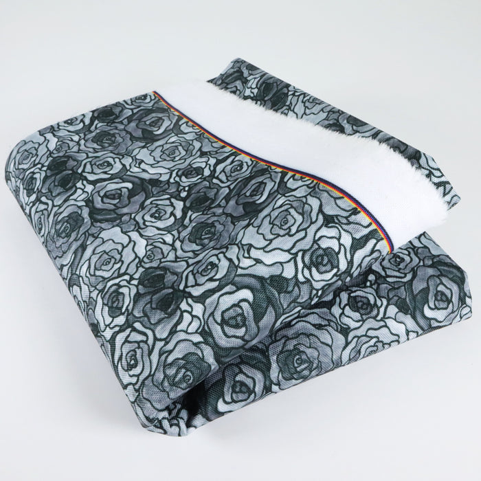 WPC Grayscale Roses | 1 Yard Cut