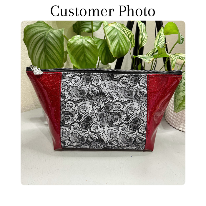 WPC Grayscale Roses | 1 Yard Cut