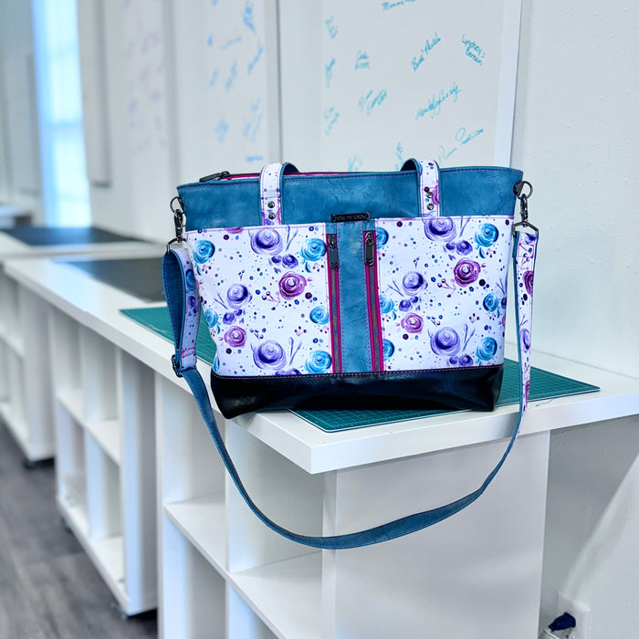 WPC Pink & Teal Floral | 2 Yard Cut