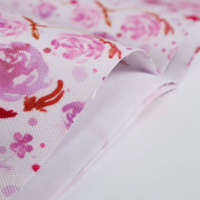 This printed WPC-Lite is of watercolor flowers in pink tones.