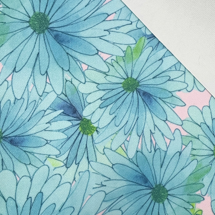 WPCotton Light Blue Daisy | 2 Yard Cut
