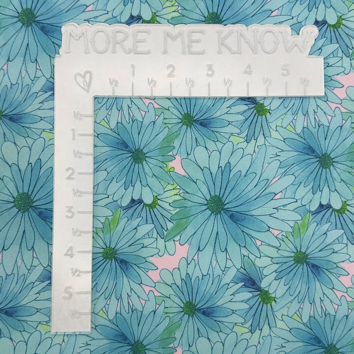 WPCotton Light Blue Daisy | 2 Yard Cut
